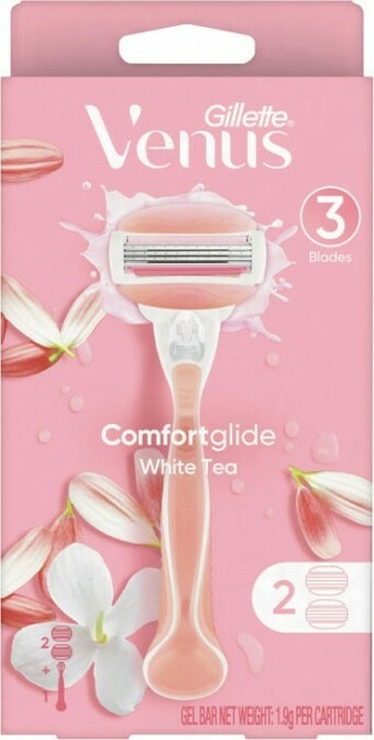 Coles Gillette Venus White Tea Comfortglide Razor 1 Pack offer