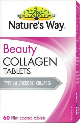 Coles Nature’s Way Beauty Collagen Tablets 60 Pack* offer