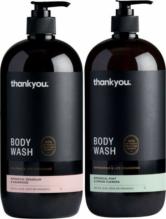 Thankyou Body Wash 1 Litre offer at Coles