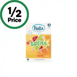 Woolworths Bulla Everyday or Variety Ice Cream Multipacks 472-750ml Pk 8-14 offer