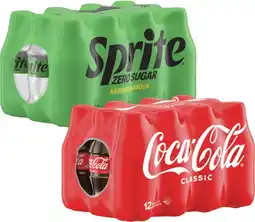 Coles Coca-Cola, Fanta or Sprite Soft Drink 12x300mL offer