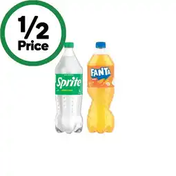 Woolworths Sprite or Fanta Soft Drink Varieties 1.25 Litre offer