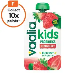 Woolworths Vaalia Kids Probiotic Yoghurt Pouch offer