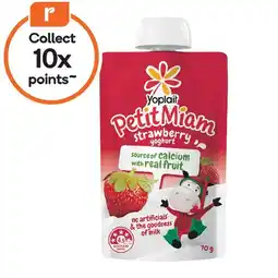 Woolworths Yoplait Petit Miam Kids Yoghurt Pouch offer