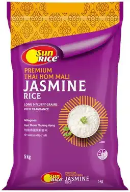 Coles Sunrice Premium Jasmine Rice offer
