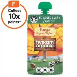Woolworths Five:Am Organic Kids Pouch offer