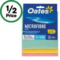 Woolworths Oates Microfibre Cloth offer