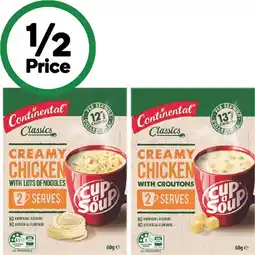 Woolworths Continental Cup A Soup offer