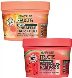 Coles Garnier Fructis Hair Food offer