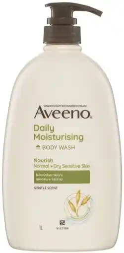 Coles Aveeno Daily Moisturising Body Wash offer