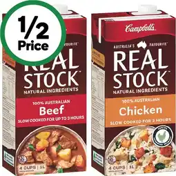Woolworths Campbell’s Real Stock offer