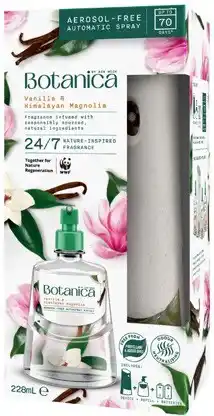 Coles Botanica by Air Wick Automatic Spray offer