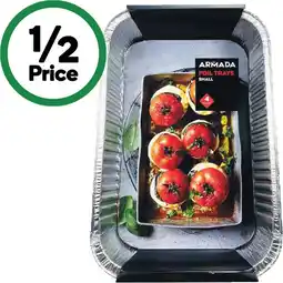 Woolworths Armada Foil Trays Small offer