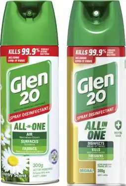 Coles Glen 20 Disinfectant Spray offer