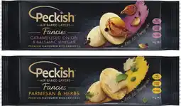 Coles Peckish Fancies Rice Crackers offer
