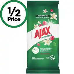 Woolworths Ajax Multipurpose Wipes offer