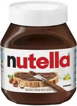 Coles Nutella Chocolate Hazelnut Spread offer
