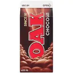 Woolworths Oak Flavoured Milk offer
