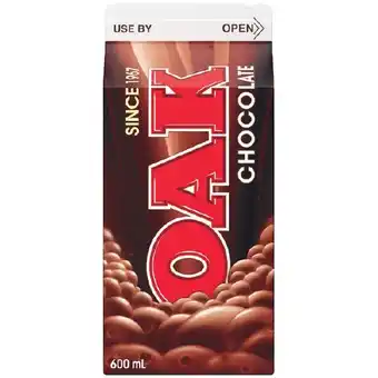 Woolworths Oak Flavoured Milk offer