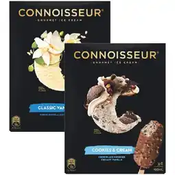 Woolworths Connoisseur Ice Cream Sticks-6 offer