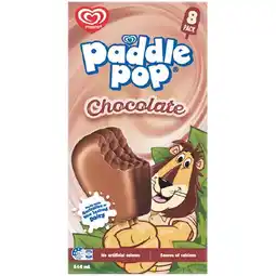 Woolworths Streets Paddle Pop offer