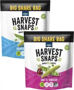 Coles Harvest Snaps Peas Big Bag offer