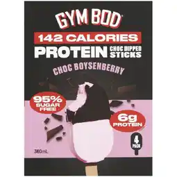 Woolworths Gym Bod Protein Sticks offer