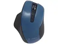 Officeworks Verbatim Ergonomic Wireless Mouse Blue offer