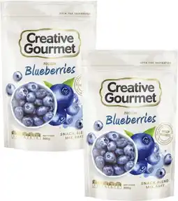 Coles Creative Gourmet Frozen Blueberries offer
