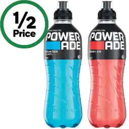 Woolworths Powerade Drink offer