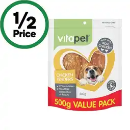 Woolworths Vitapet Chicken Tenders Dog Treats offer