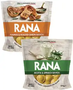 Coles Rana Filled Pasta offer
