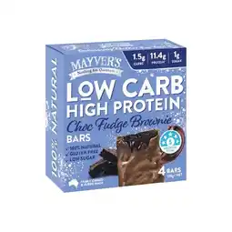 Woolworths Mayver’s Low Carb High Protein Bars offer