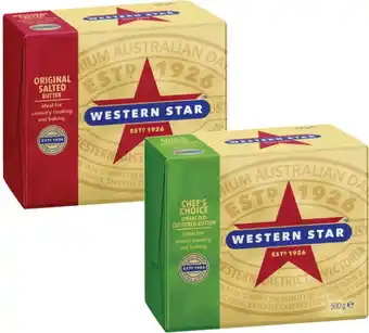 Coles Western Star Butter offer