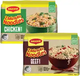 Coles Maggi Instant Noodles 345g-395g offer