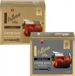 Coles Vittoria Coffee Bags offer