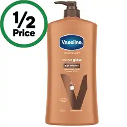 Woolworths Vaseline Intensive Care Body Lotion offer
