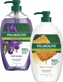 Coles Palmolive Naturals Body Wash offer