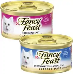 Coles Fancy Feast Classic or Creamy Delights Cat Food 85g offer