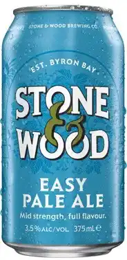 Coles Stone & Wood Easy Pale Ale 3.5% Cans offer