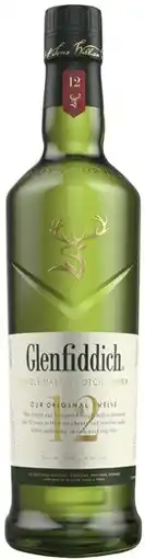 Coles Glenfiddich 12YO Single Malt Scotch Whisky offer