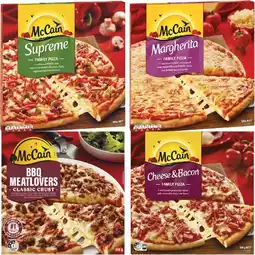 Woolworths McCain Family Pizza offer