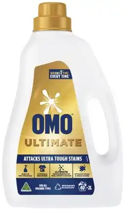 Coles Omo Ultimate Laundry Liquid offer