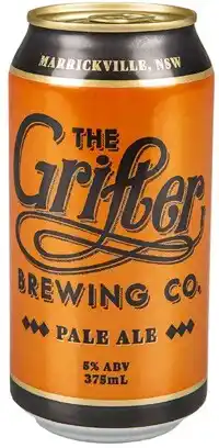 Coles The Grifter Brewing Co Pale Ale Cans offer