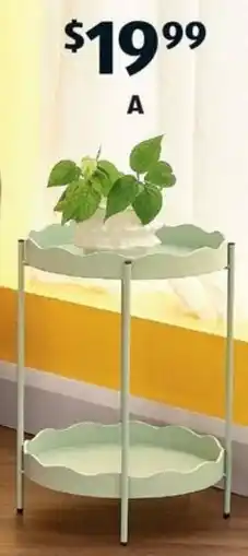 ALDI Scallop Side Table offer