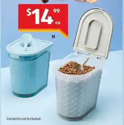 ALDI Pet Food Container offer