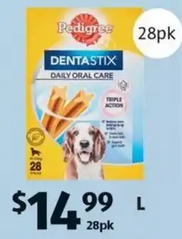 ALDI Pedigree dentastix offer