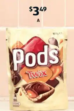 ALDI Pods Twix offer