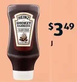 ALDI Heinz Smokey Barbeque Sauce offer