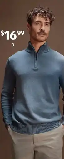 ALDI Quarter Zip Top offer